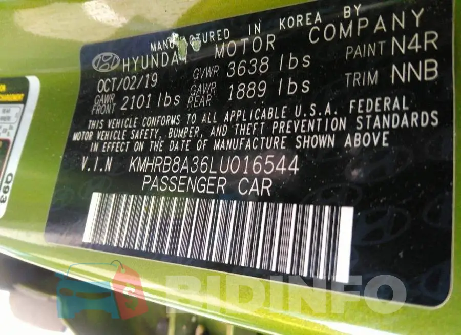KMHRB8A36LU016544 Photo# 9
