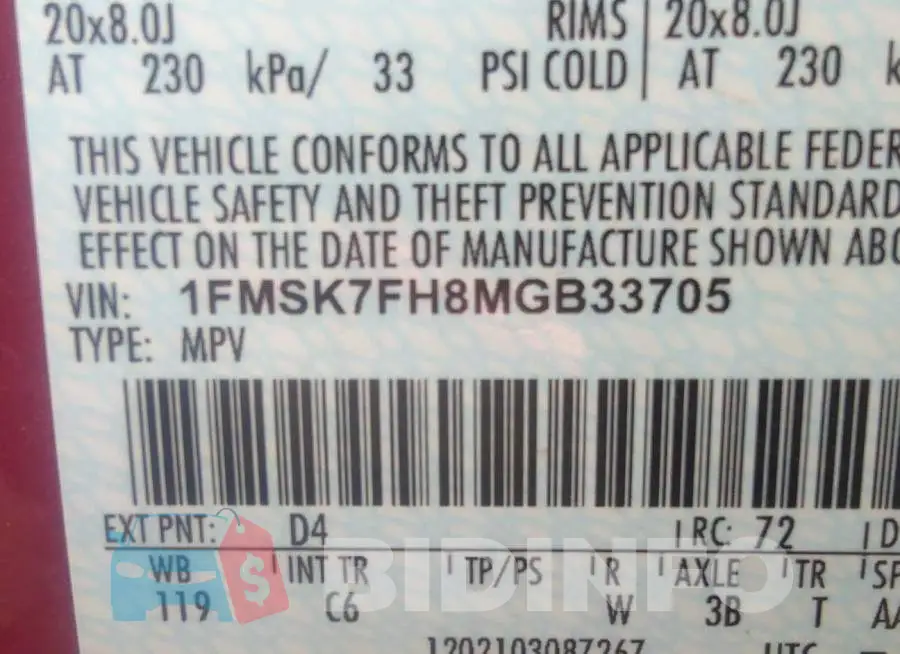 1FMSK7FH8MGB33705 Photo# 9