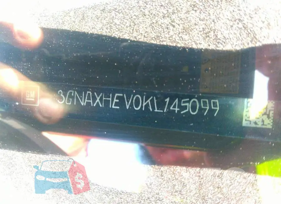 3GNAXHEV0KL145099 Photo# 9