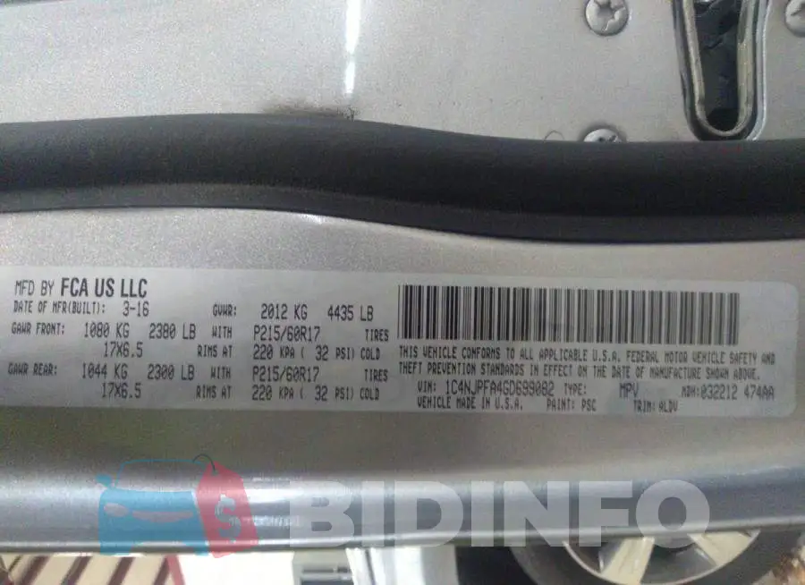 1C4NJPFA4GD699082 Photo# 9