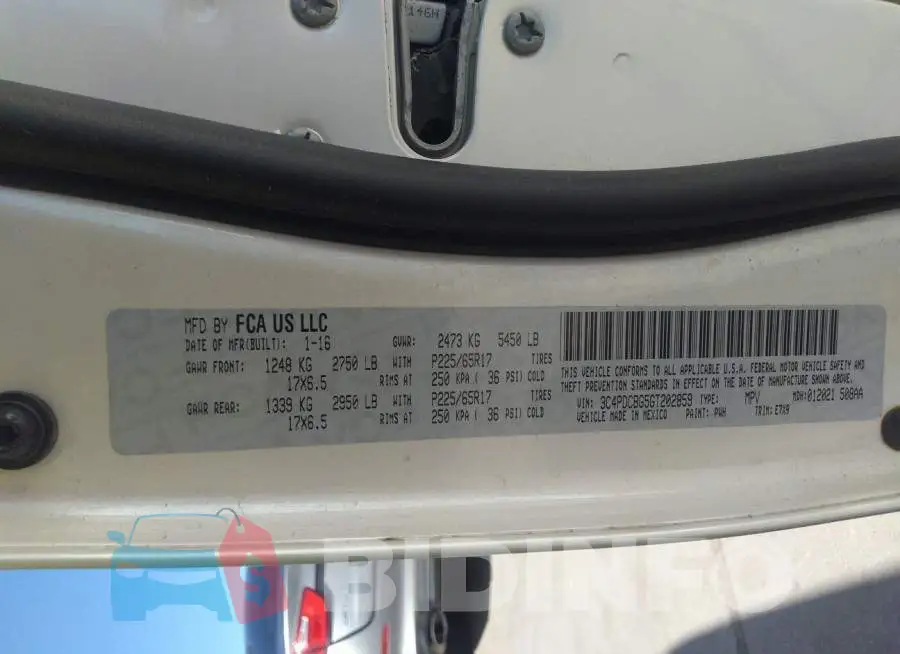 3C4PDCBG5GT202859 Photo# 9