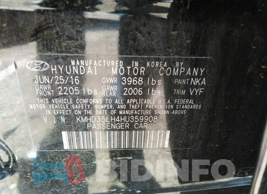 KMHD35LH4HU359908 Photo# 9