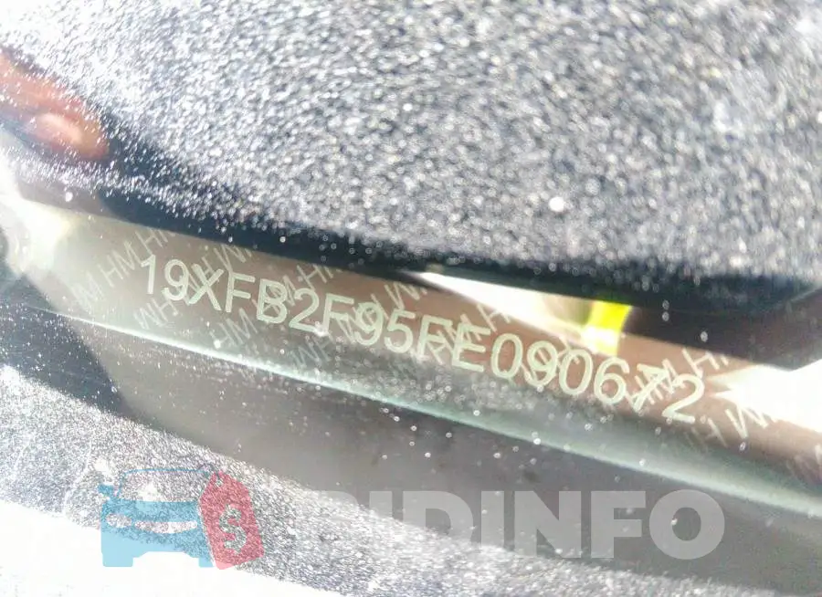 19XFB2F95FE090672 Photo# 9