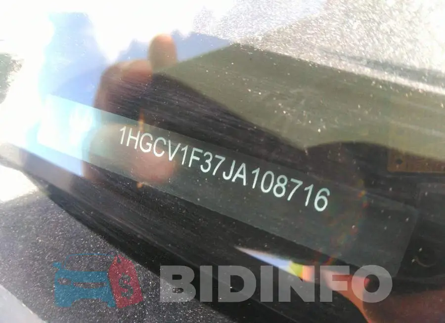 1HGCV1F37JA108716 Photo# 9