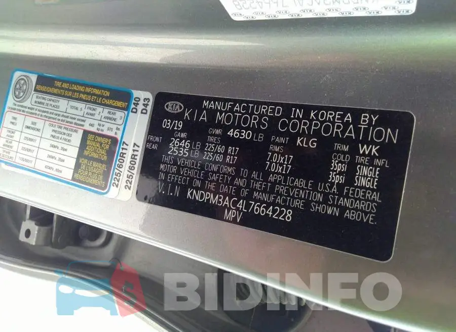 KNDPM3AC4L7664228 Photo# 9