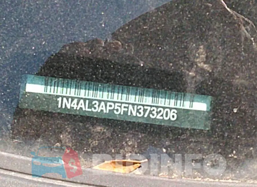 1N4AL3AP5FN373206 Photo# 9