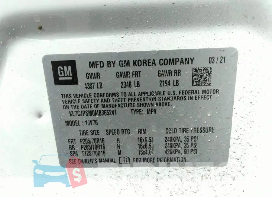 KL7CJPSM0MB365241 Photo# 9