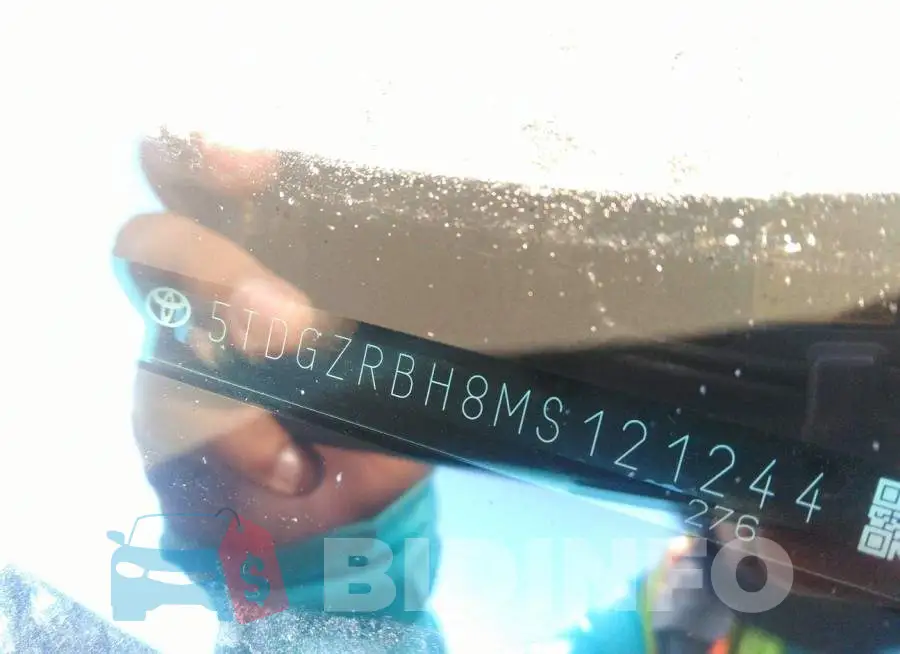 5TDGZRBH8MS121244 Photo# 9