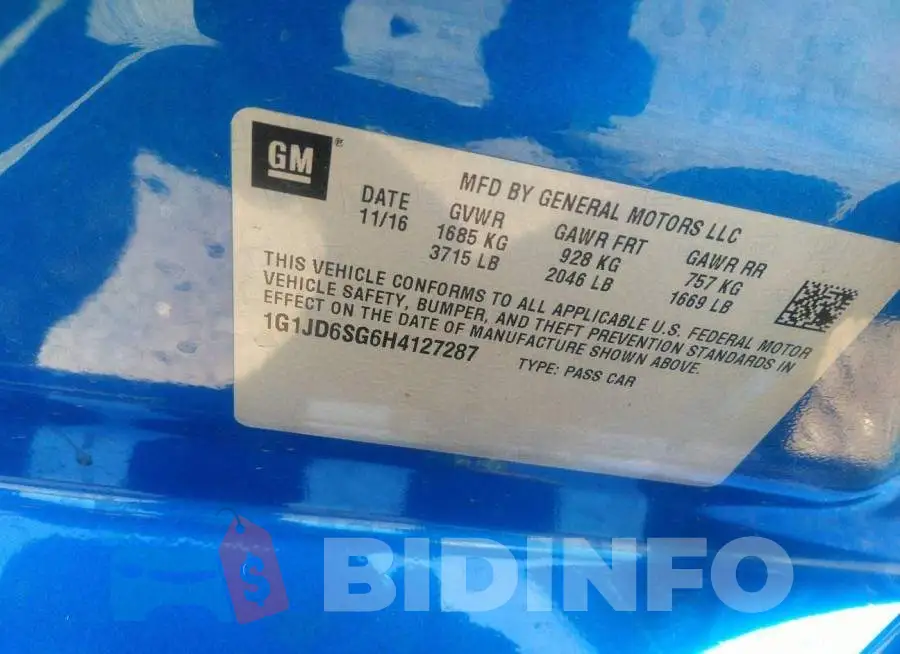 1G1JD6SG6H4127287 Photo# 9
