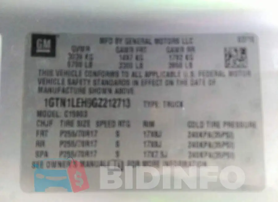 1GTN1LEH9GZ212713 Photo# 9