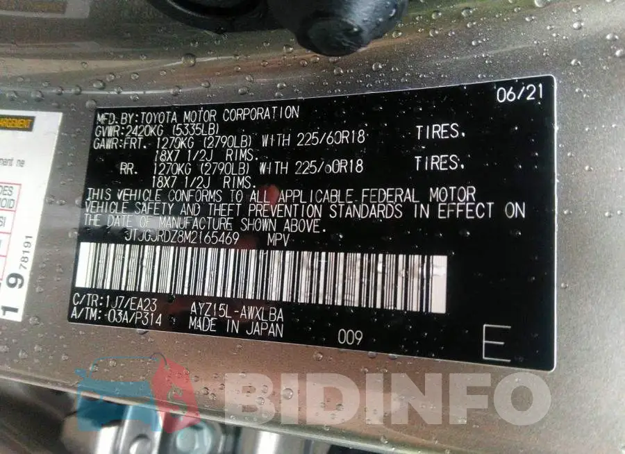 JTJGJRDZ8M2165469 Photo# 9