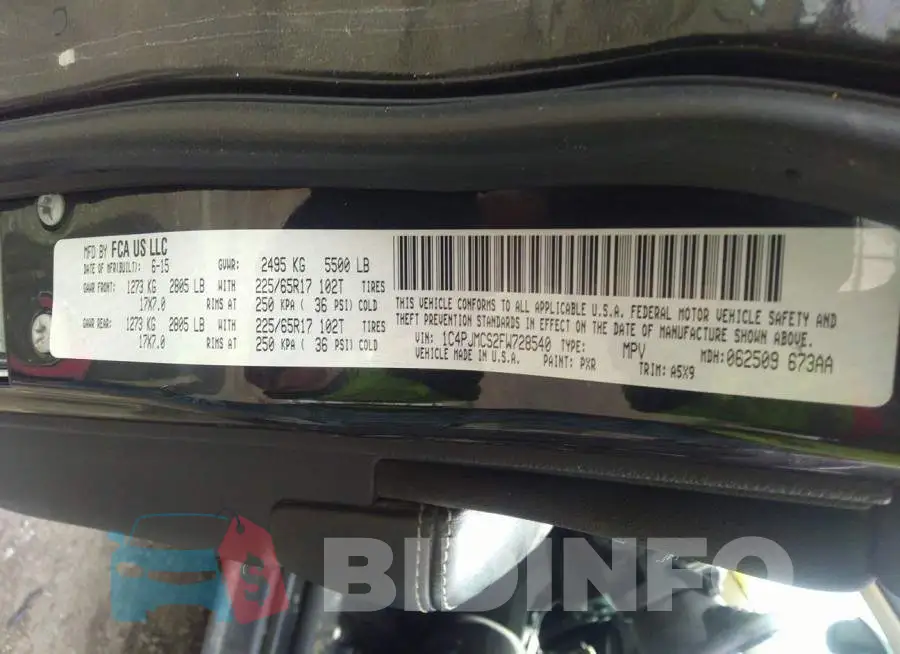 1C4PJMCS2FW728540 Photo# 9