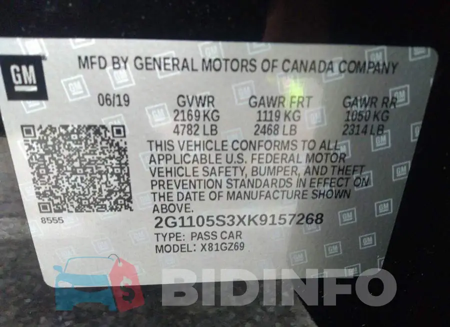 2G1105S3XK9157268 Photo# 9