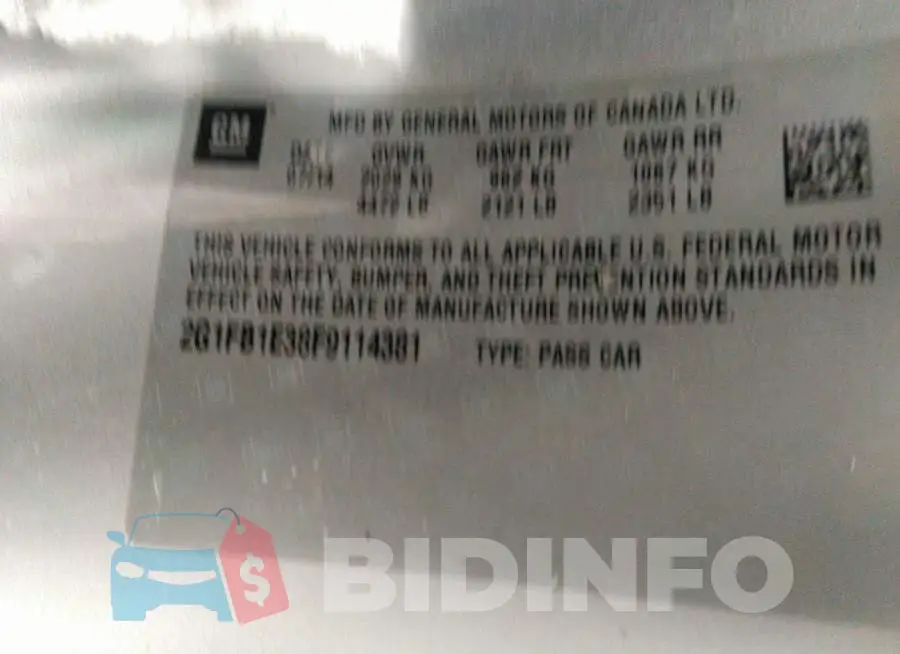 2G1FB1E38F9114381 Photo# 9