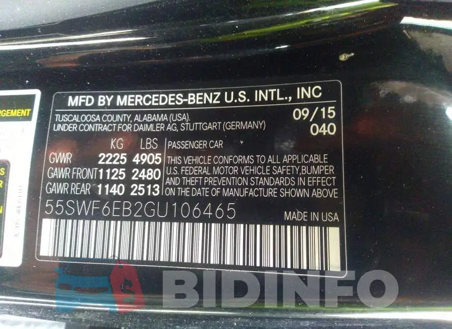 55SWF6EB2GU106465 Photo# 9