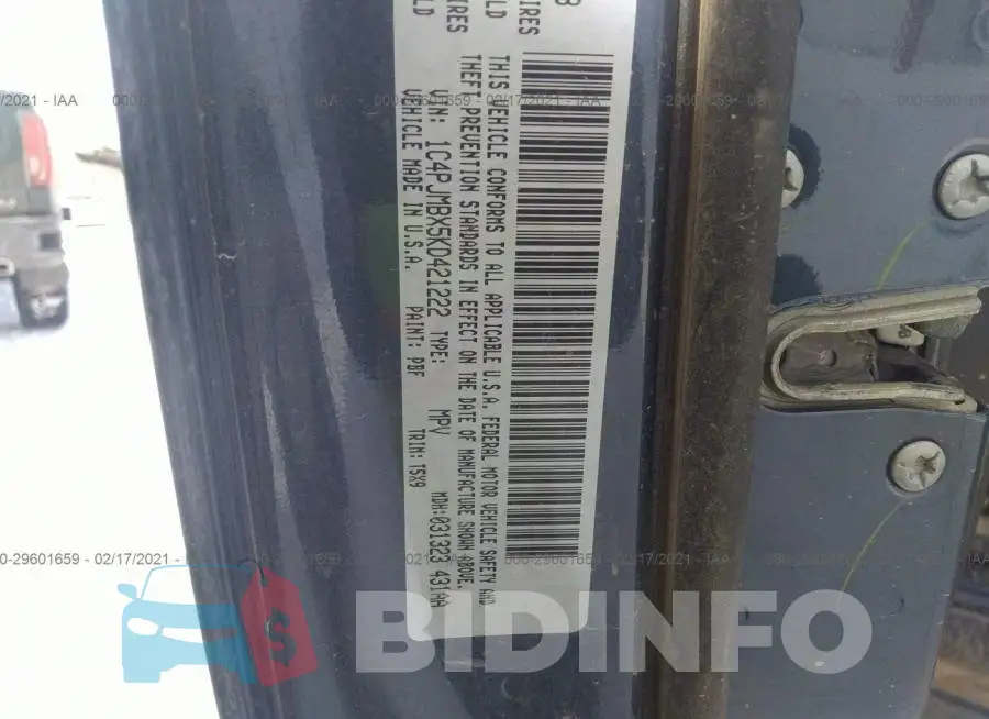 1C4PJMBX5KD421222 Photo# 9