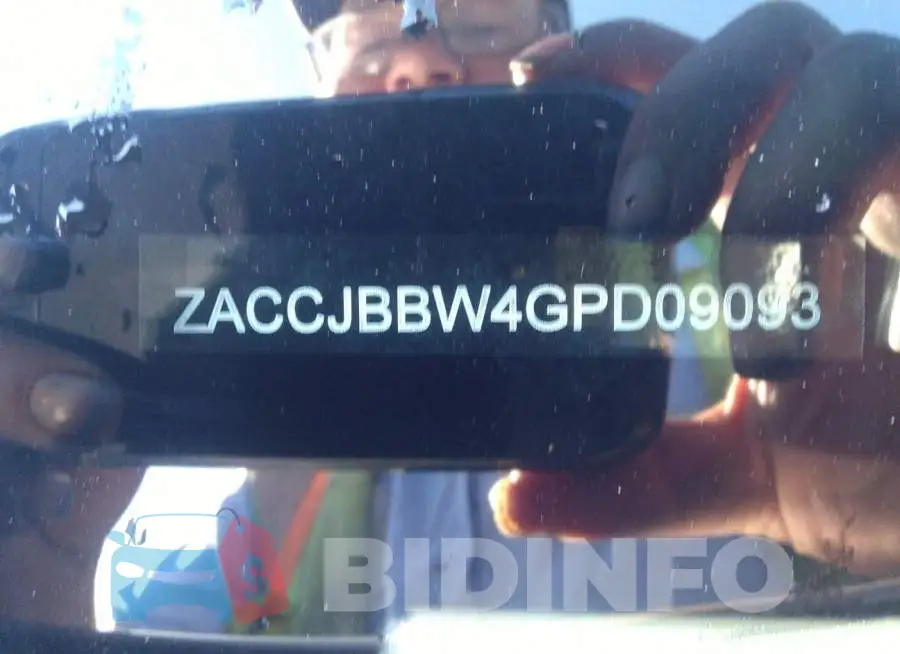 ZACCJBBW4GPD09093 Photo# 9