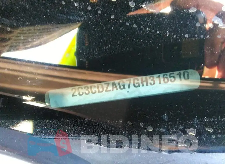 2C3CDZAG7GH316510 Photo# 9