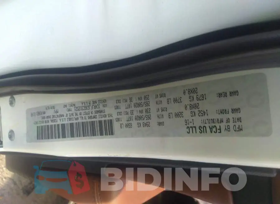 1C4RJFJG3GC312521 Photo# 9