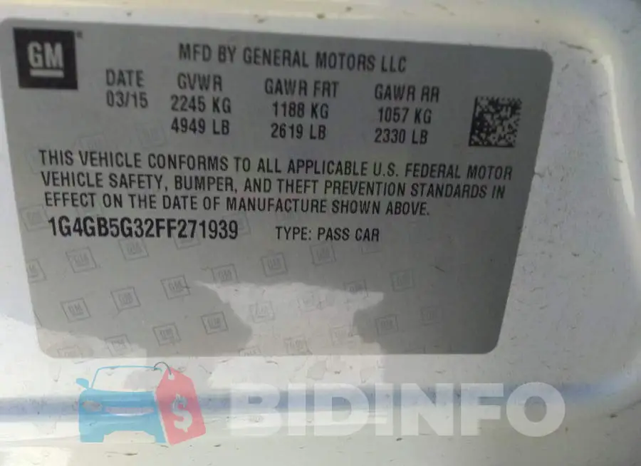 1G4GB5G32FF271939 Photo# 9