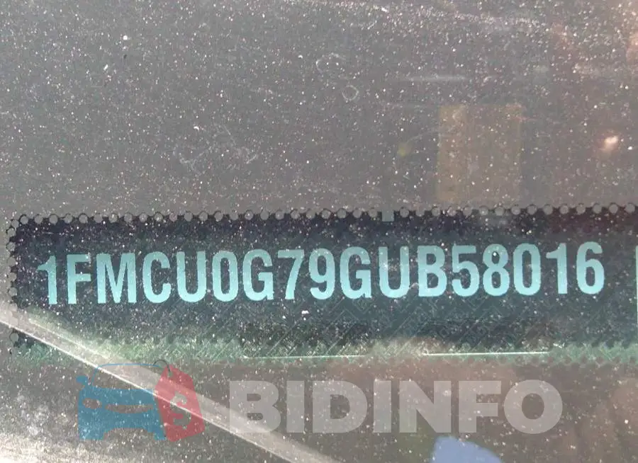 1FMCU0G79GUB58016 Photo# 9