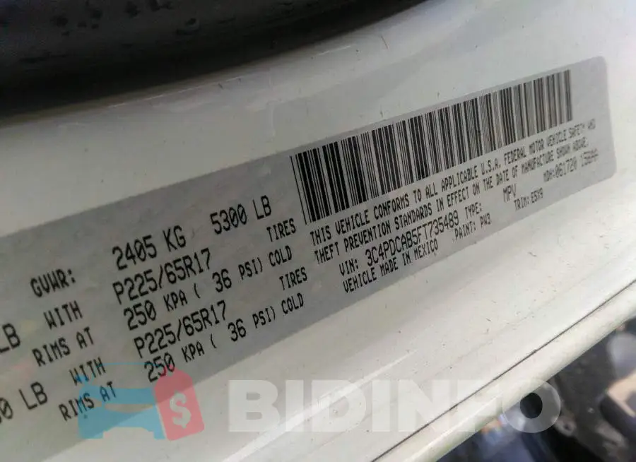3C4PDCAB5FT735489 Photo# 9