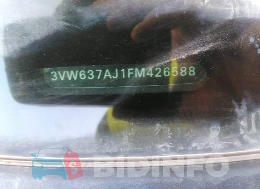 3VW637AJ1FM426588 Photo# 9