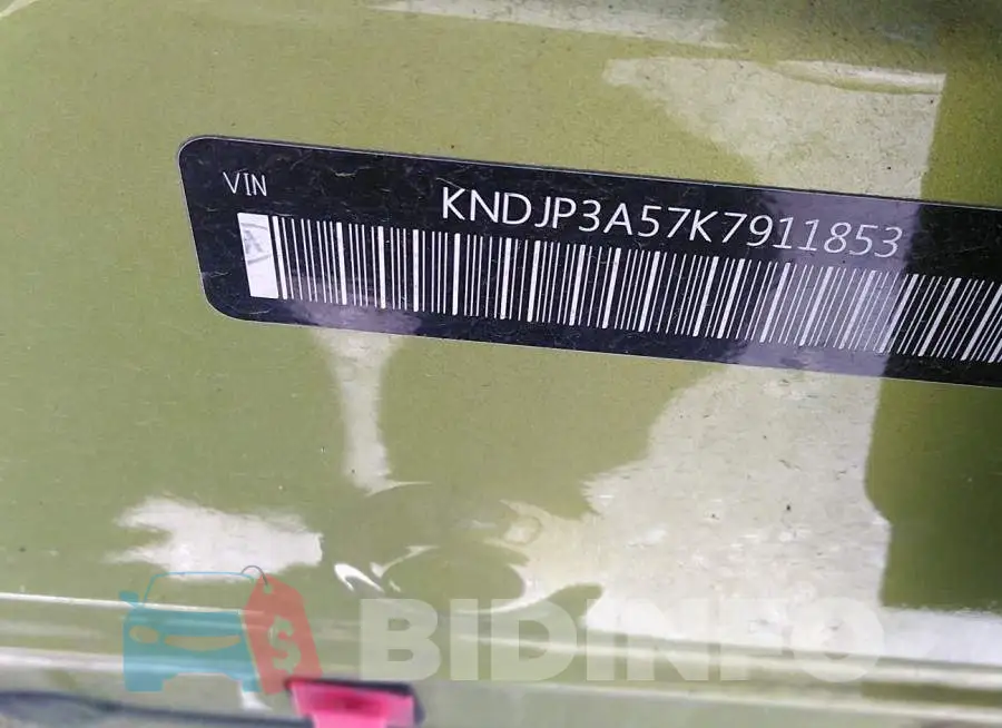 KNDJP3A57K7911853 Photo# 9