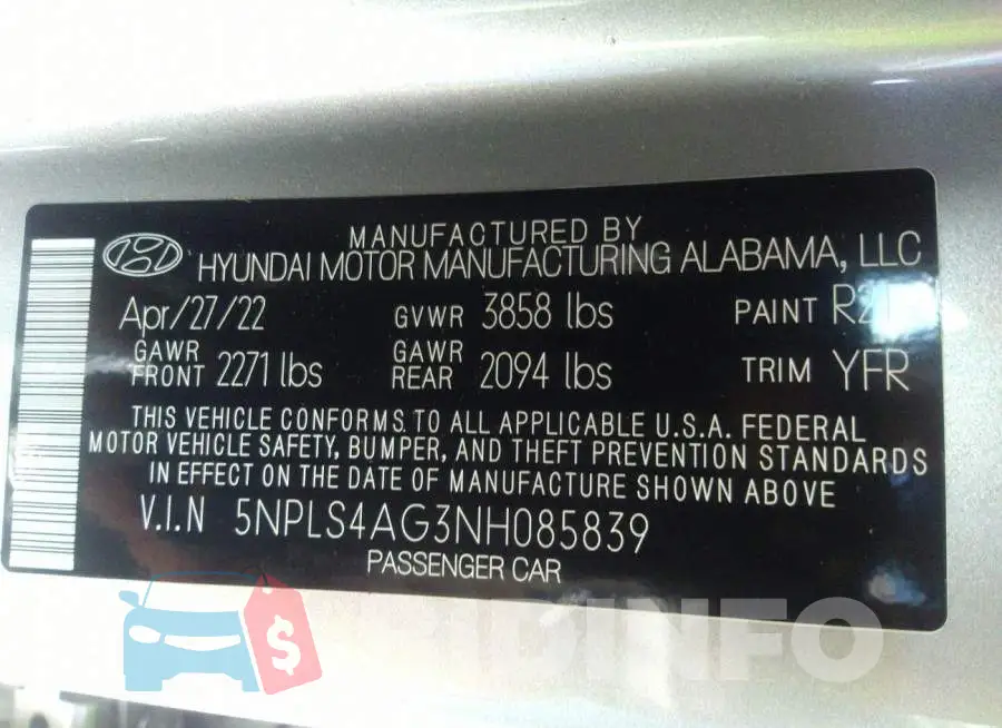 5NPLS4AG3NH085839 Photo# 9