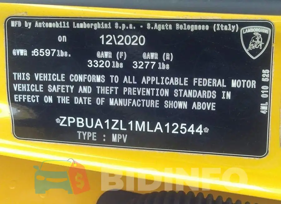 ZPBUA1ZL1MLA12544 Photo# 9