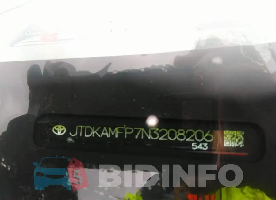 JTDKAMFP7N3208206 Photo# 9
