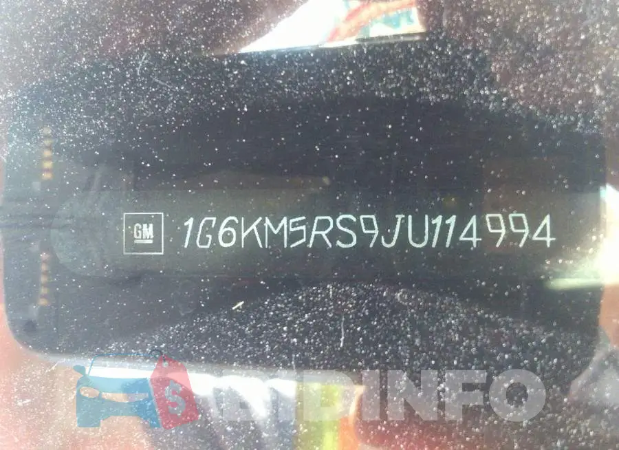 1G6KM5RS9JU114994 Photo# 9