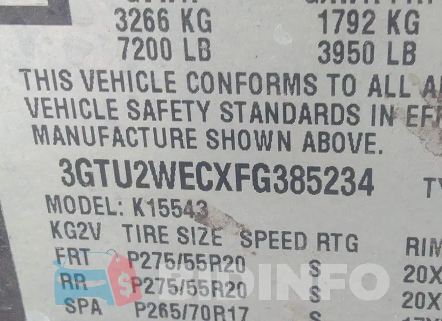 3GTU2WECXFG385234 Photo# 9