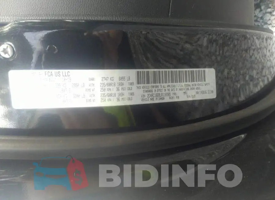 2C4RC1BG9LR110389 Photo# 9