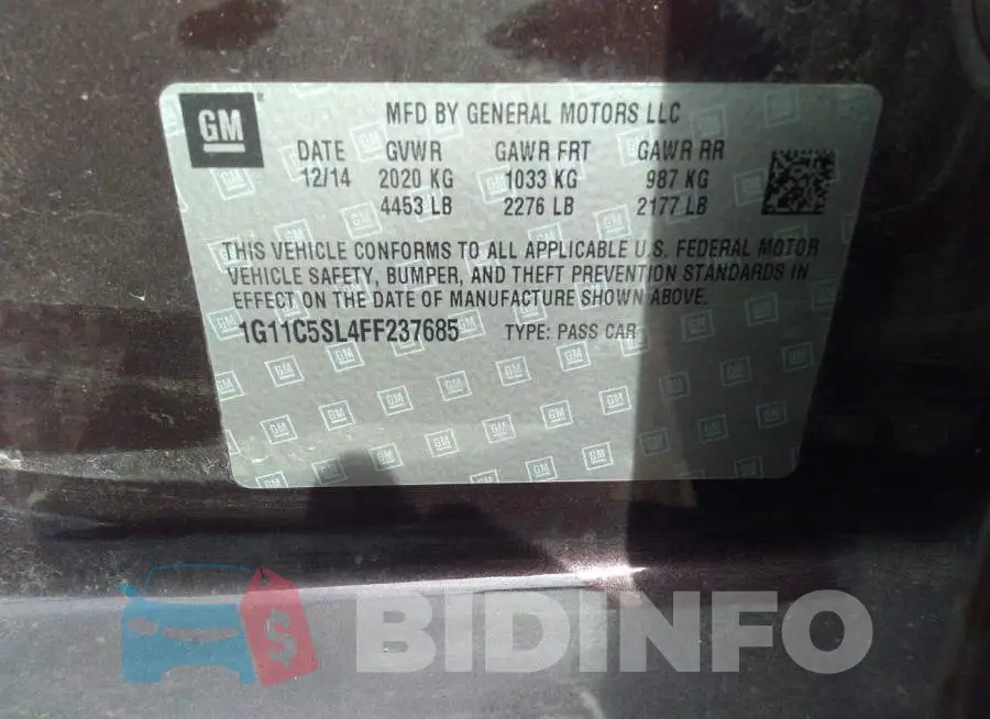 1G11C5SL4FF237685 Photo# 9