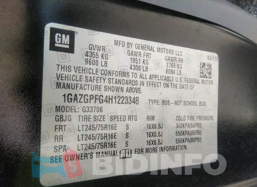1GAZGPFG4H1223348 Photo# 9