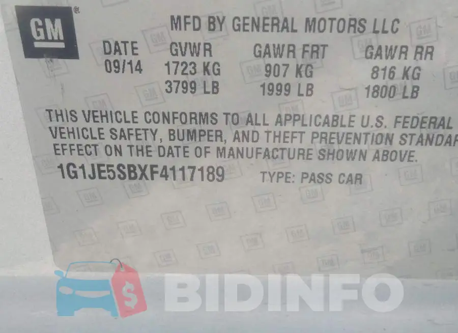 1G1JE5SBXF4117189 Photo# 9