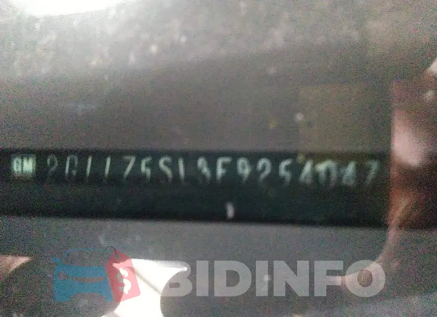 2G11Z5SL3F9254047 Photo# 9