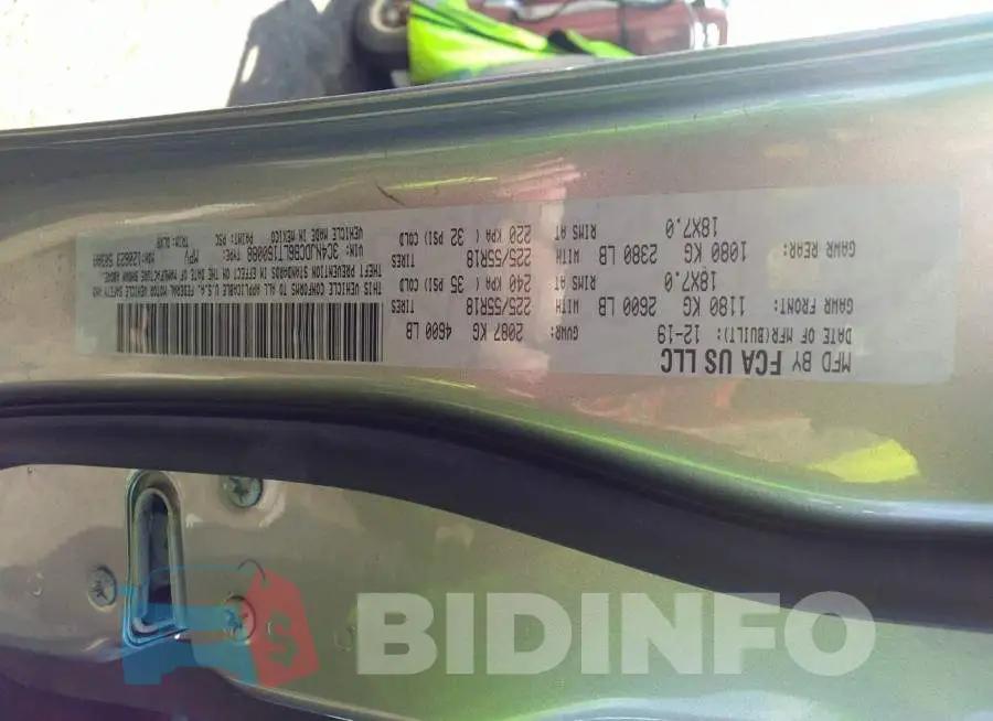 3C4NJDCB6LT160088 Photo# 9