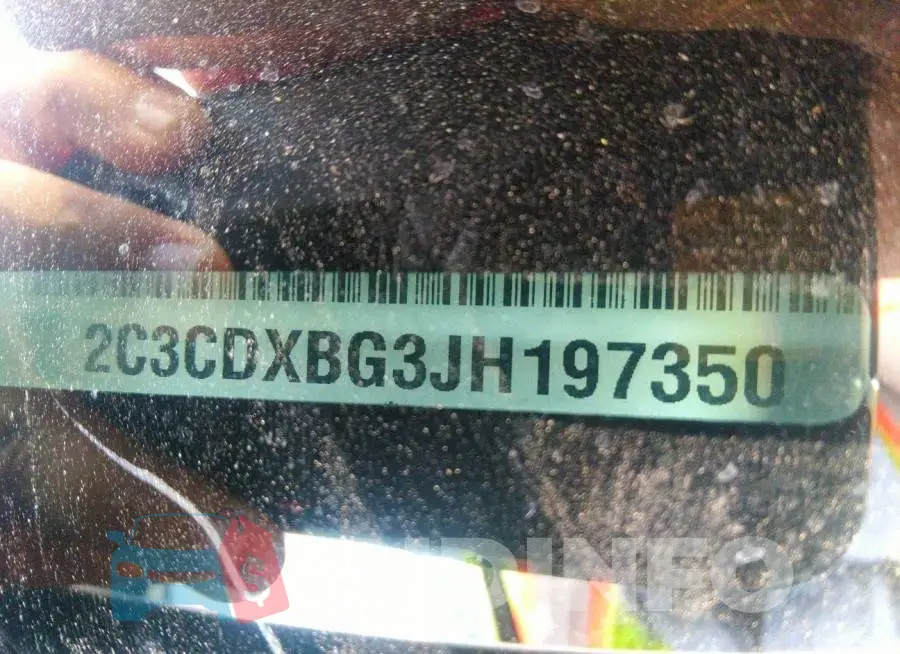 2C3CDXBG3JH197350 Photo# 9