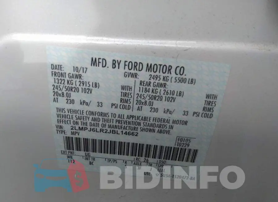 2LMPJ6LR2JBL14662 Photo# 9