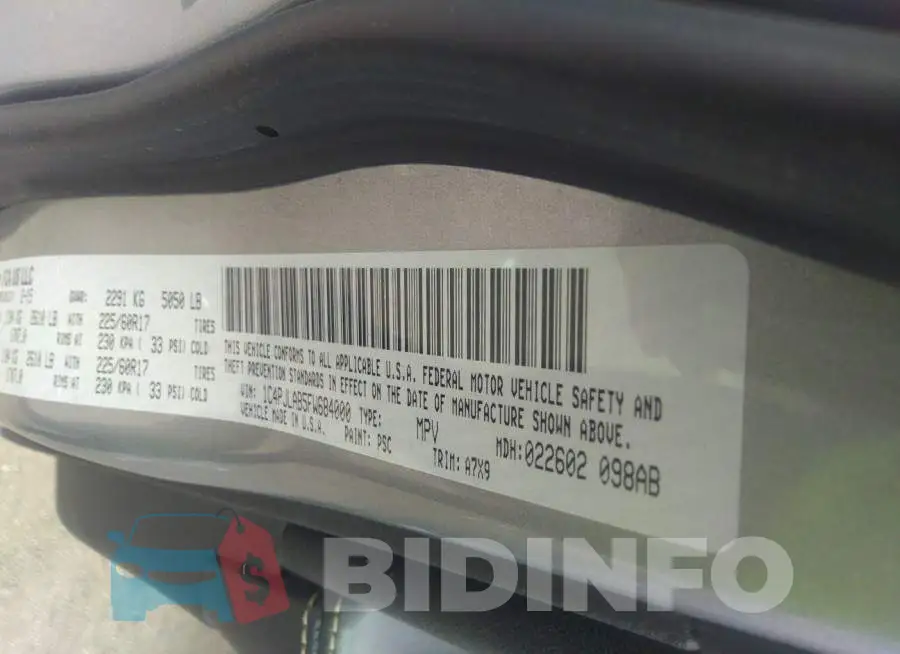1C4PJLAB5FW684000 Photo# 9