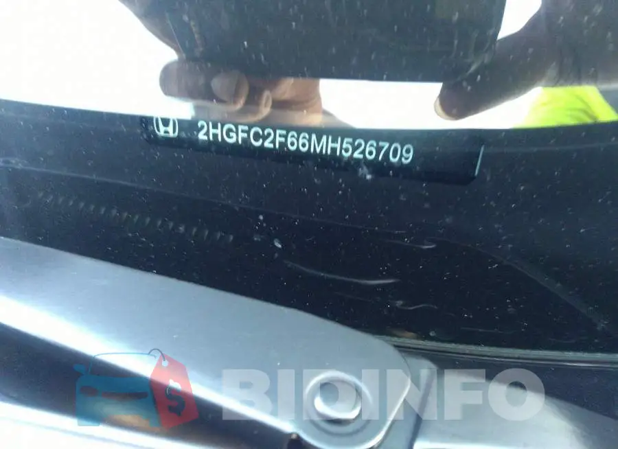 2HGFC2F66MH526709 Photo# 9