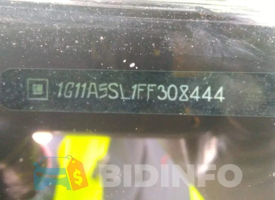 1G11A5SL1FF308444 Photo# 9