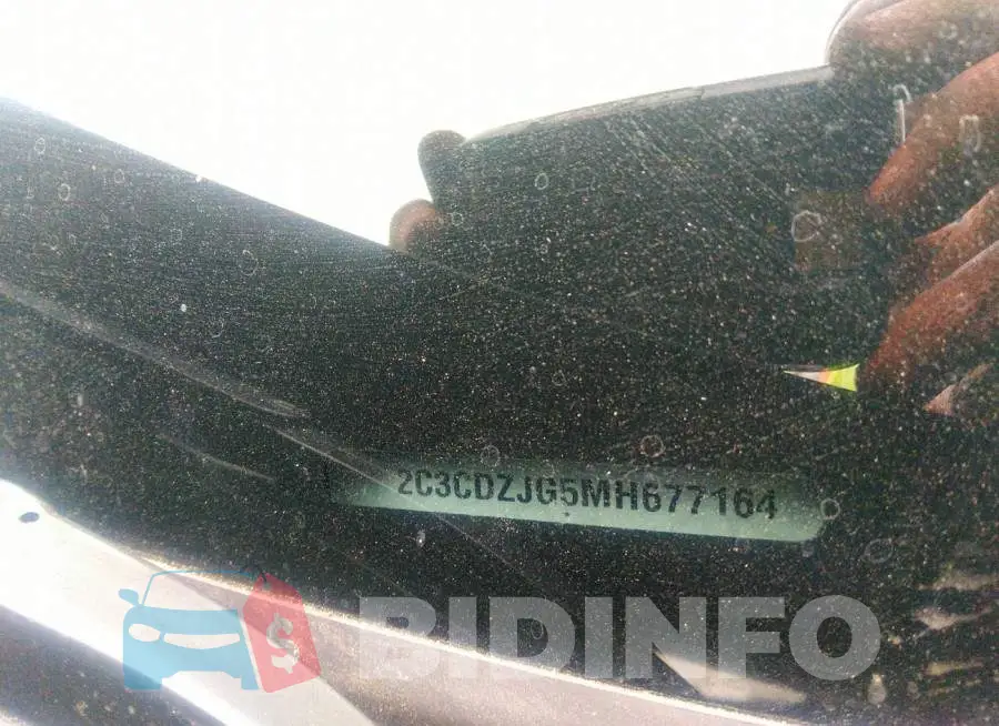 2C3CDZJG5MH677164 Photo# 9