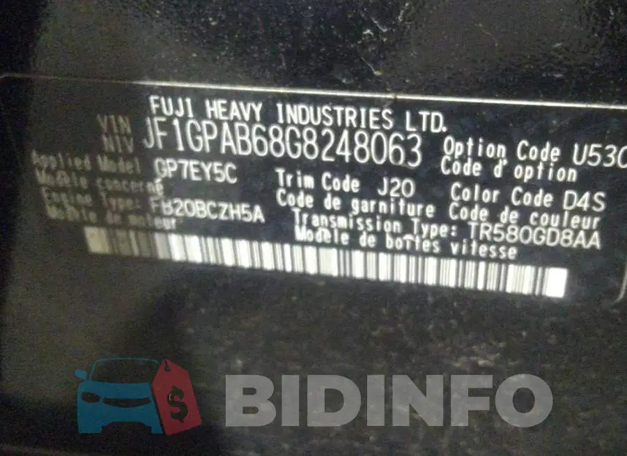 JF1GPAB68G8248063 Photo# 9