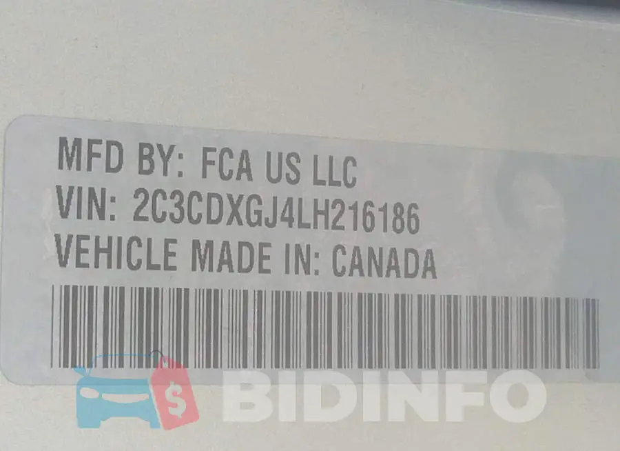 2C3CDXGJ4LH216186 Photo# 9