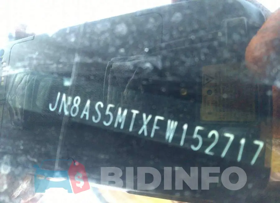 JN8AS5MTXFW152717 Photo# 9