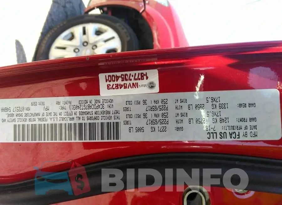 3C4PDCAB7GT240311 Photo# 9