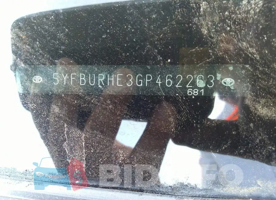 5YFBURHE3GP462263 Photo# 9